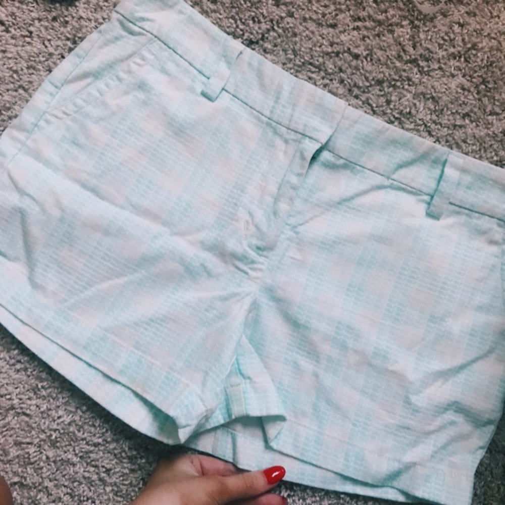 light blue vv whale shorts!!